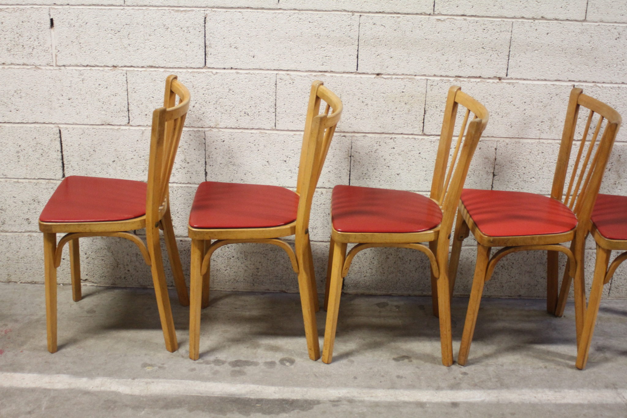 5 chaises bistrot Baumann – Image 3