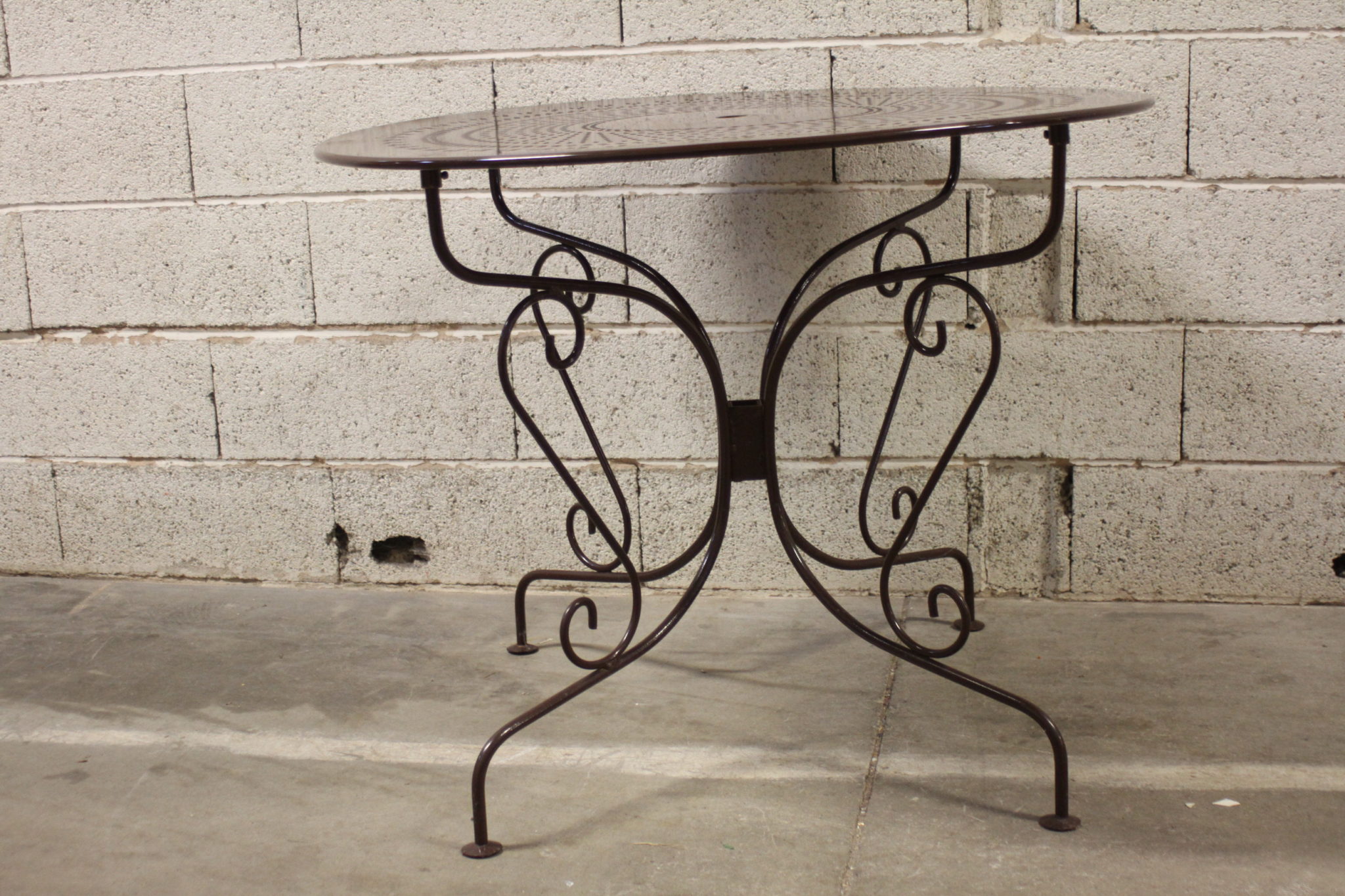 Table de jardin en fer forgé – Image 3