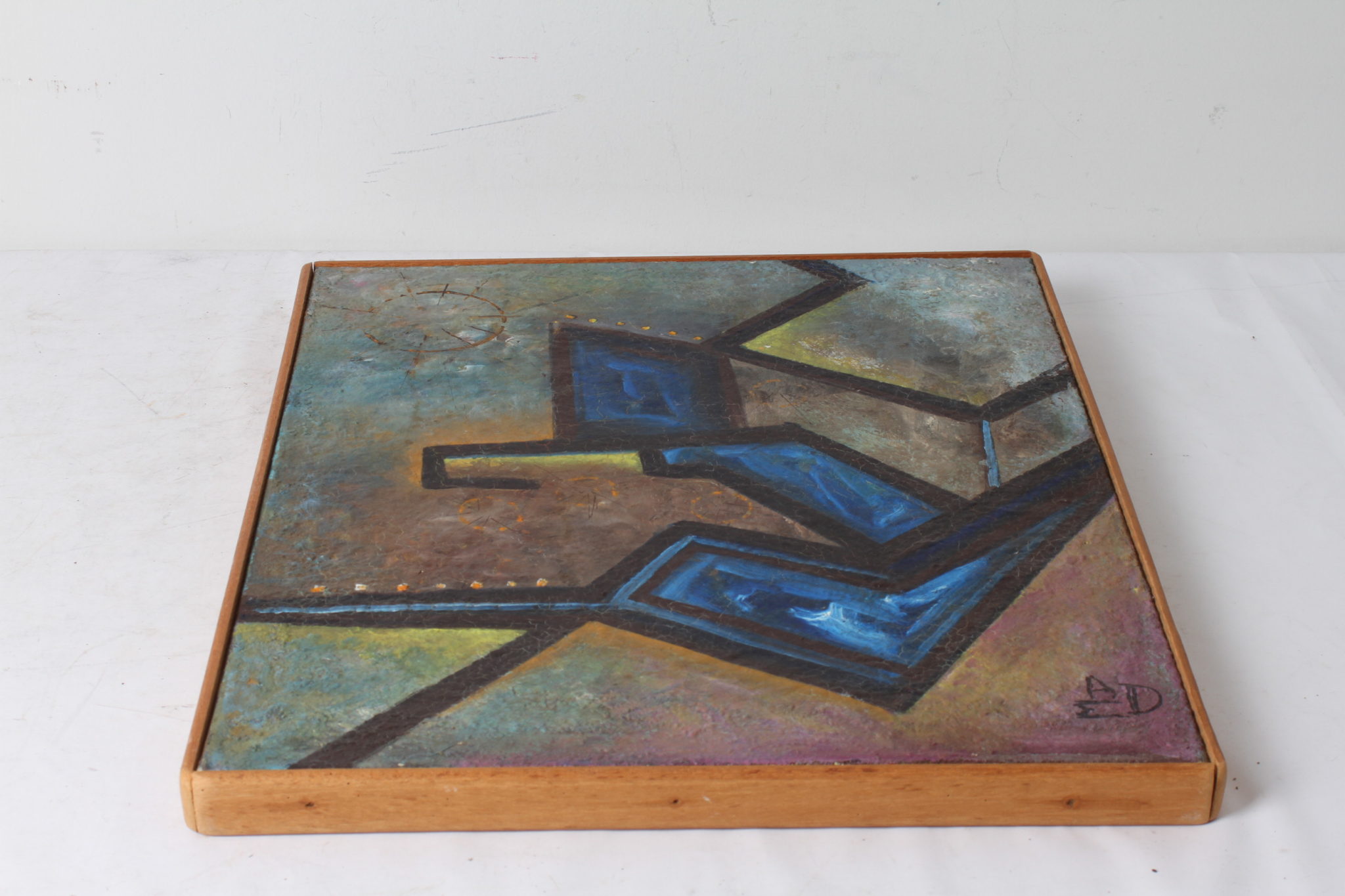 Composition abstraite sur toile – Image 2