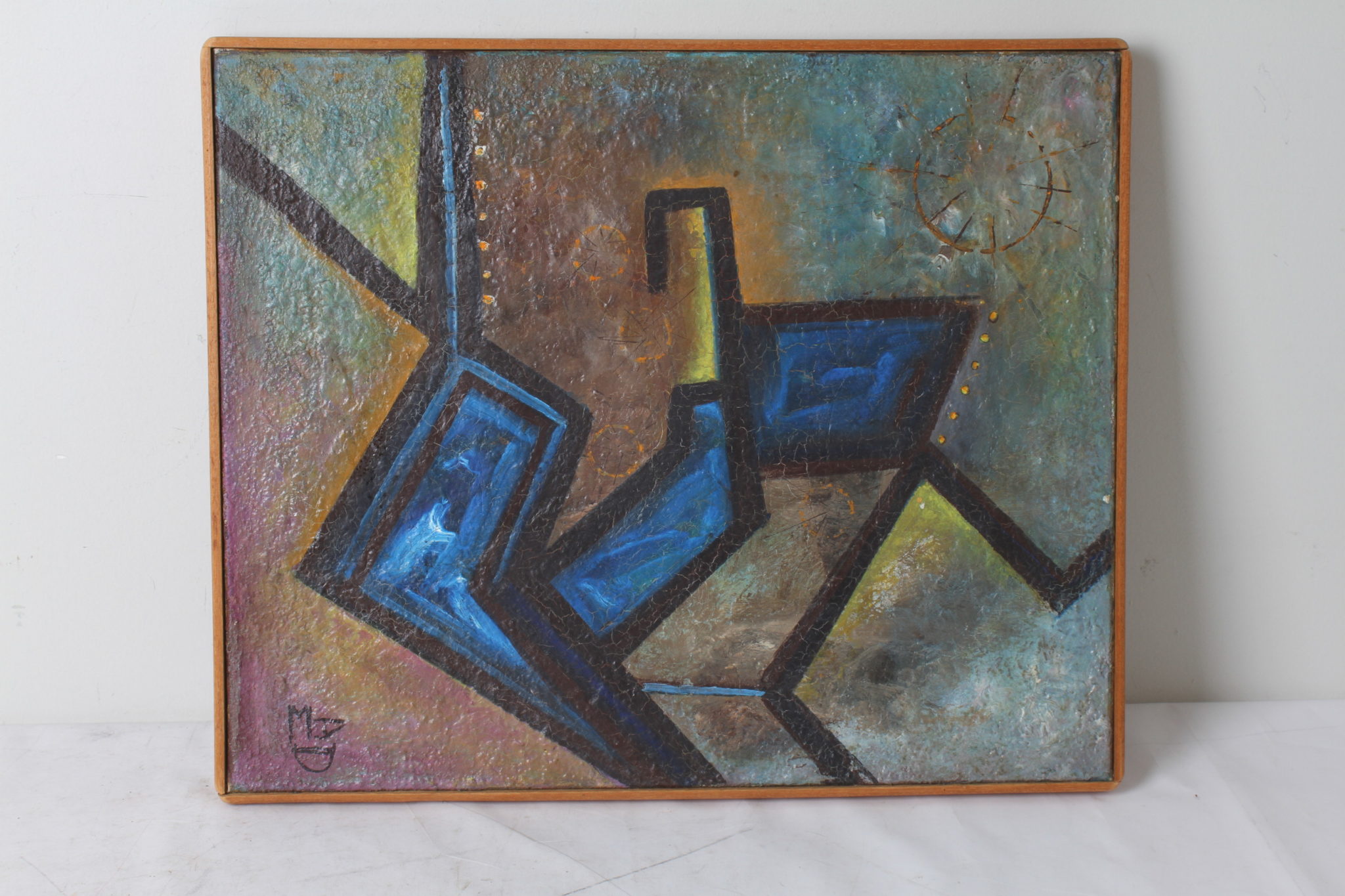 Composition abstraite sur toile – Image 4