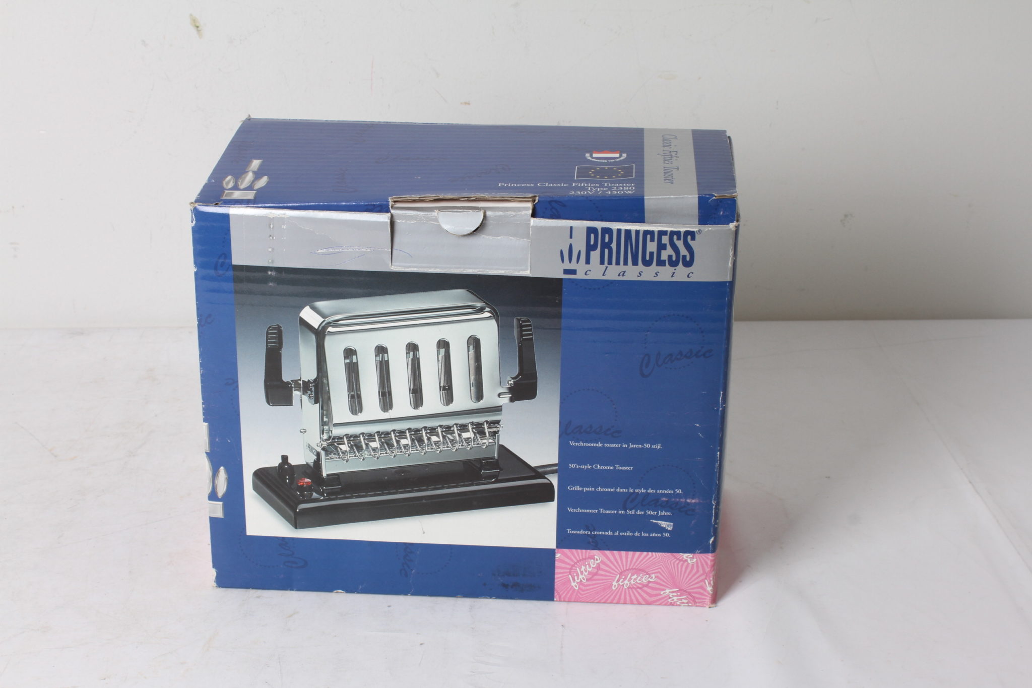 Toaster chromé