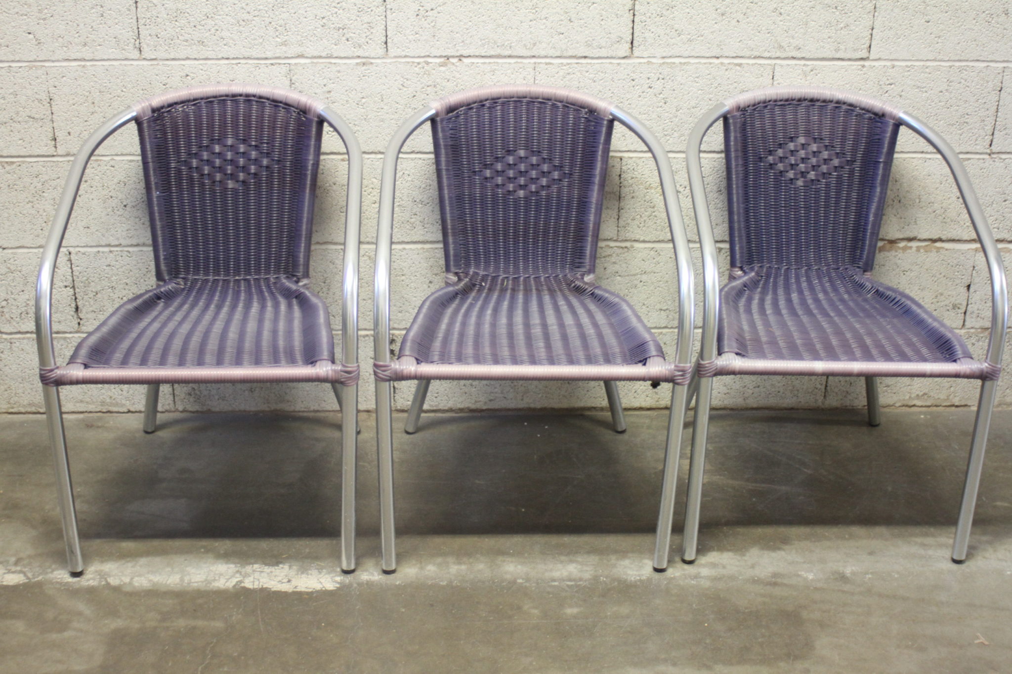 Chaises de jardin empilables – Image 2