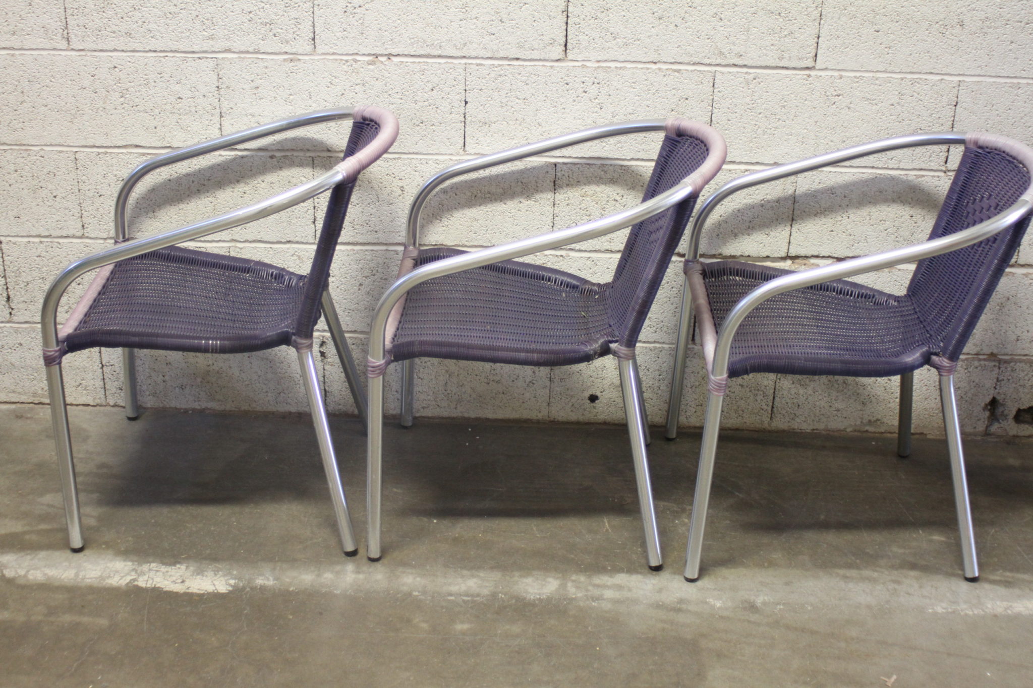 Chaises de jardin empilables – Image 3