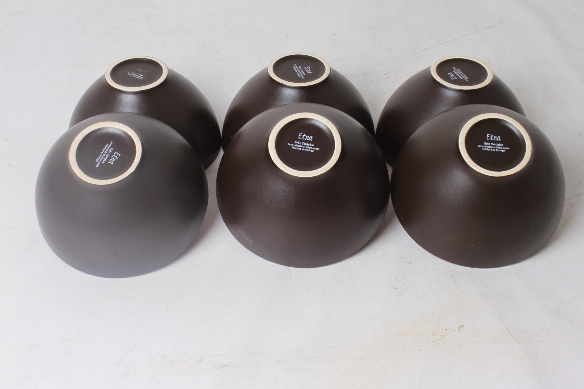 Six bols en grès – Image 4