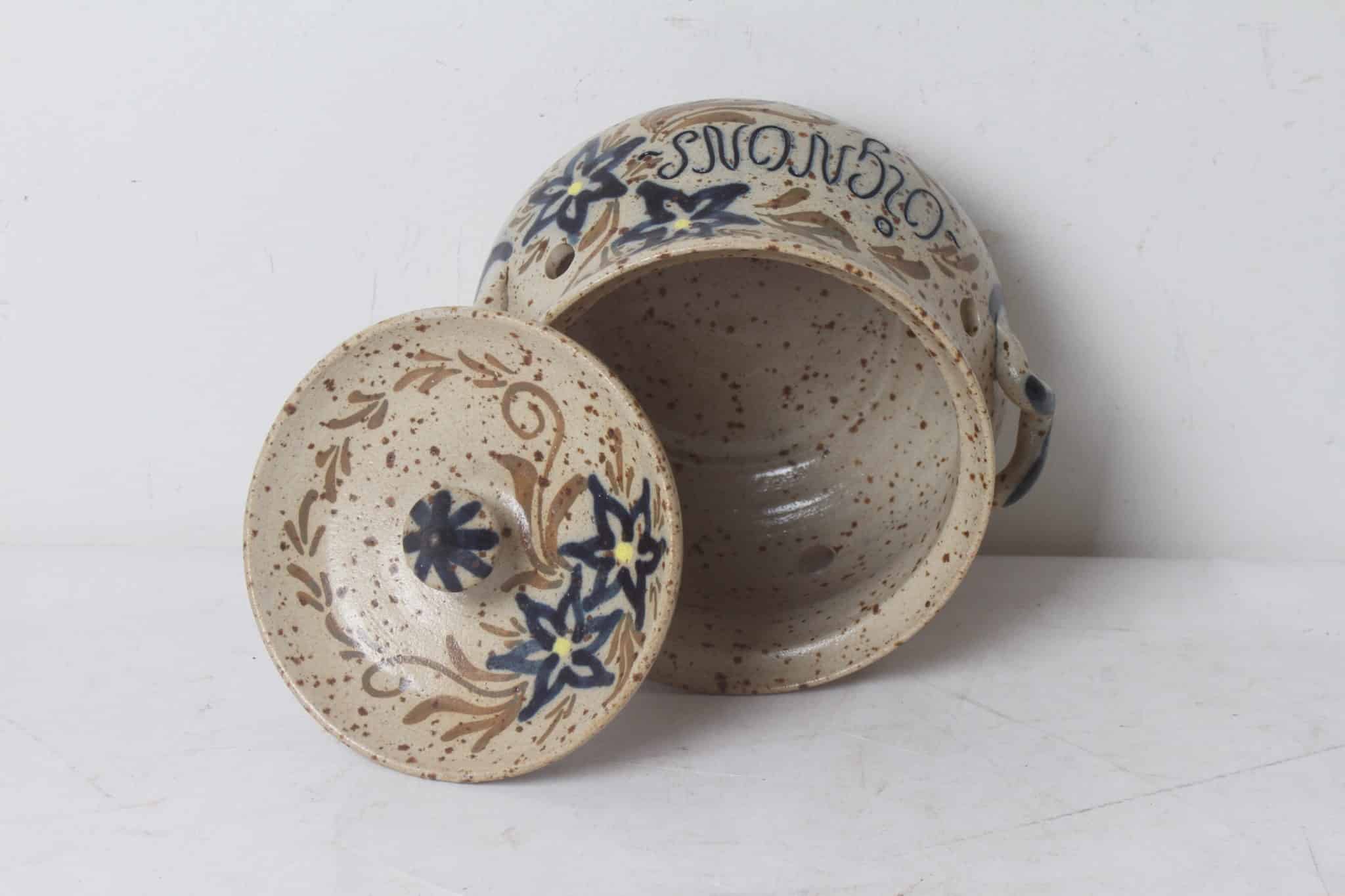 Pot à oignons en grès d'Alsace – Image 4