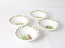 Quatre raviers à salade