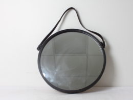 Grand miroir mural rond