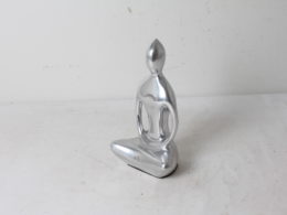 Sculpture métal design, Méditation