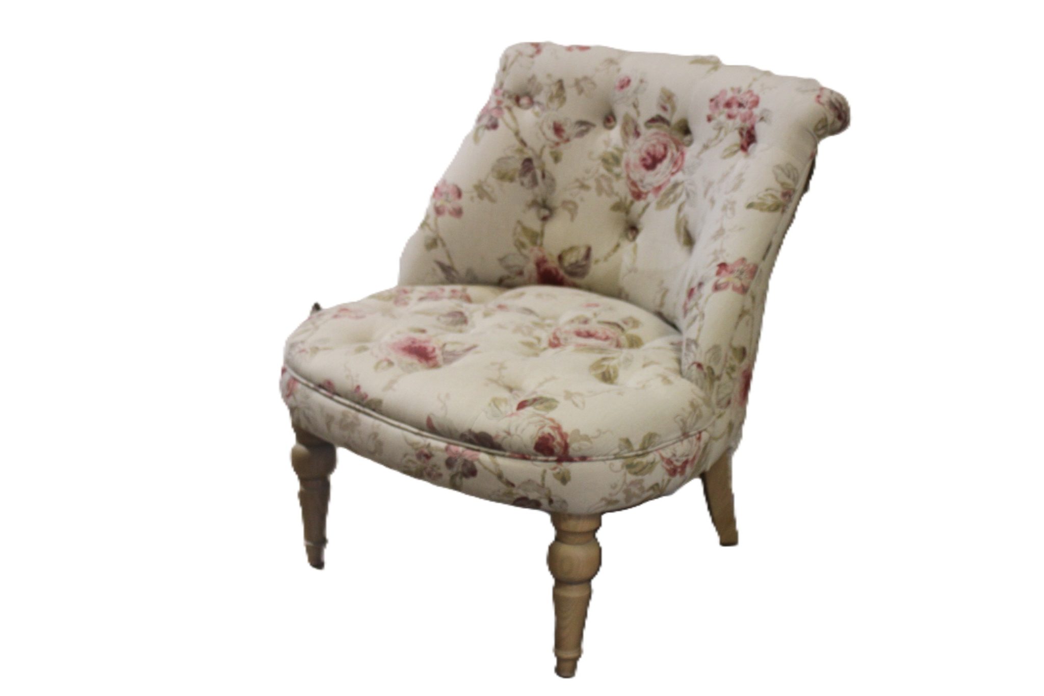 Fauteuil crapaud capitonné