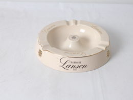 Grand cendrier publicitaire Lanson