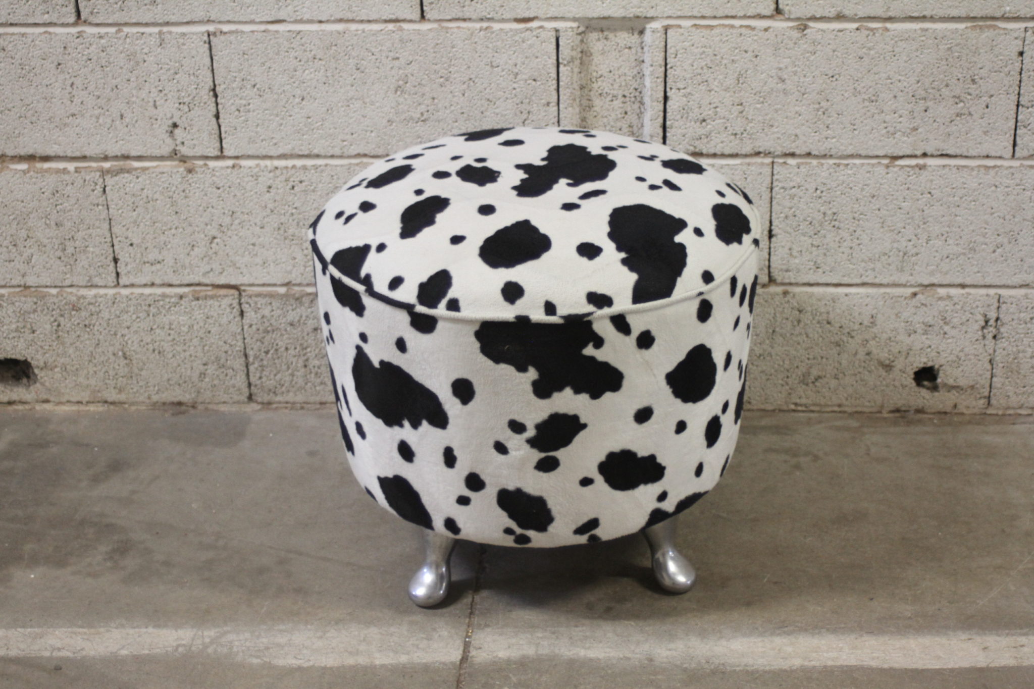 Pouf tabouret vache