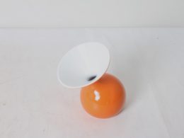 Petit vase trompette orange - ASA