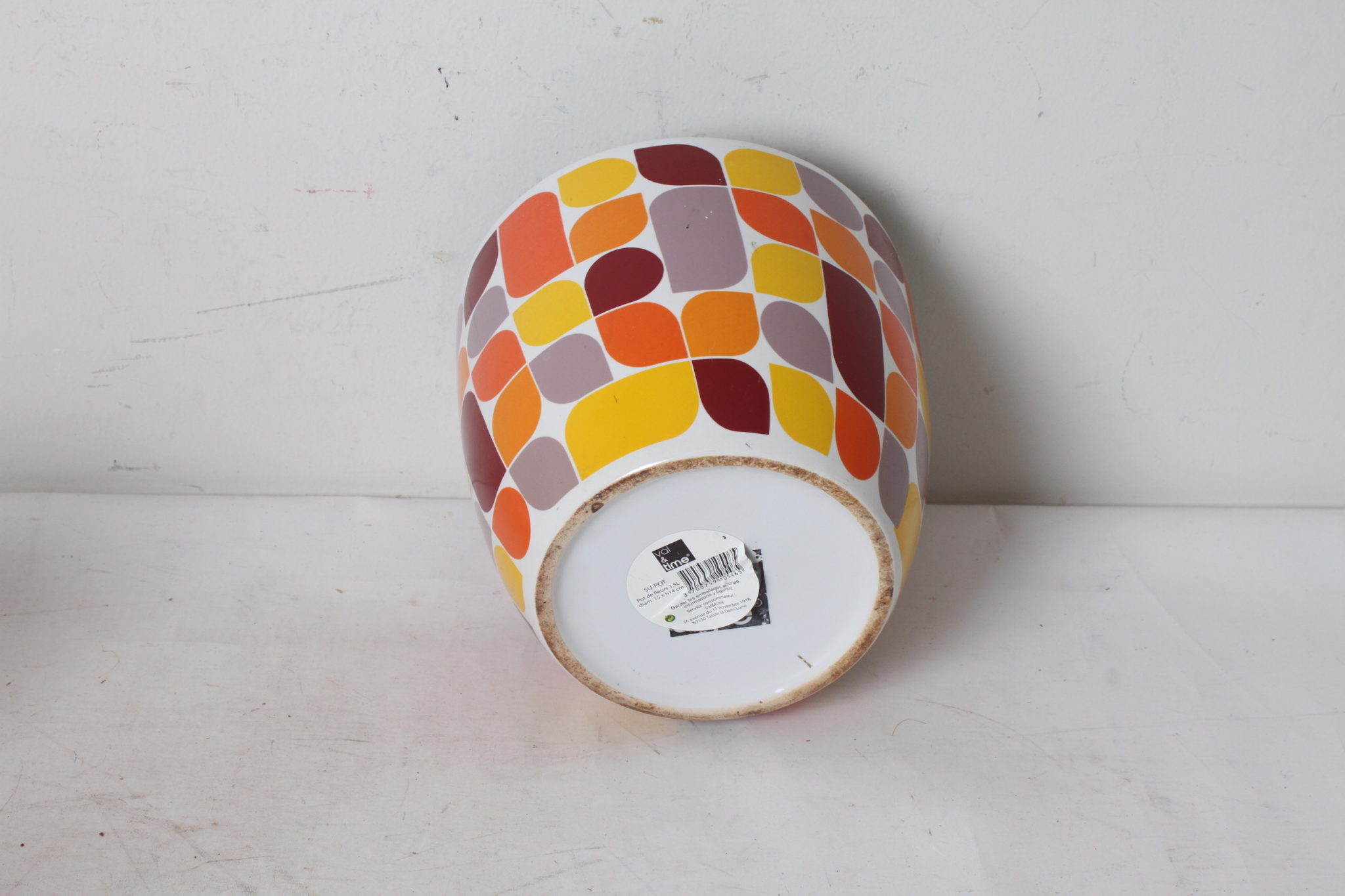 Cache-pot multicolore - Val & Time – Image 2