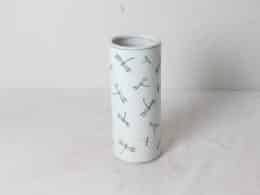 Vase aux motifs de libellules