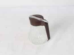Distributeur Sirop / Lait / Sucre en verre vintage - Stoha