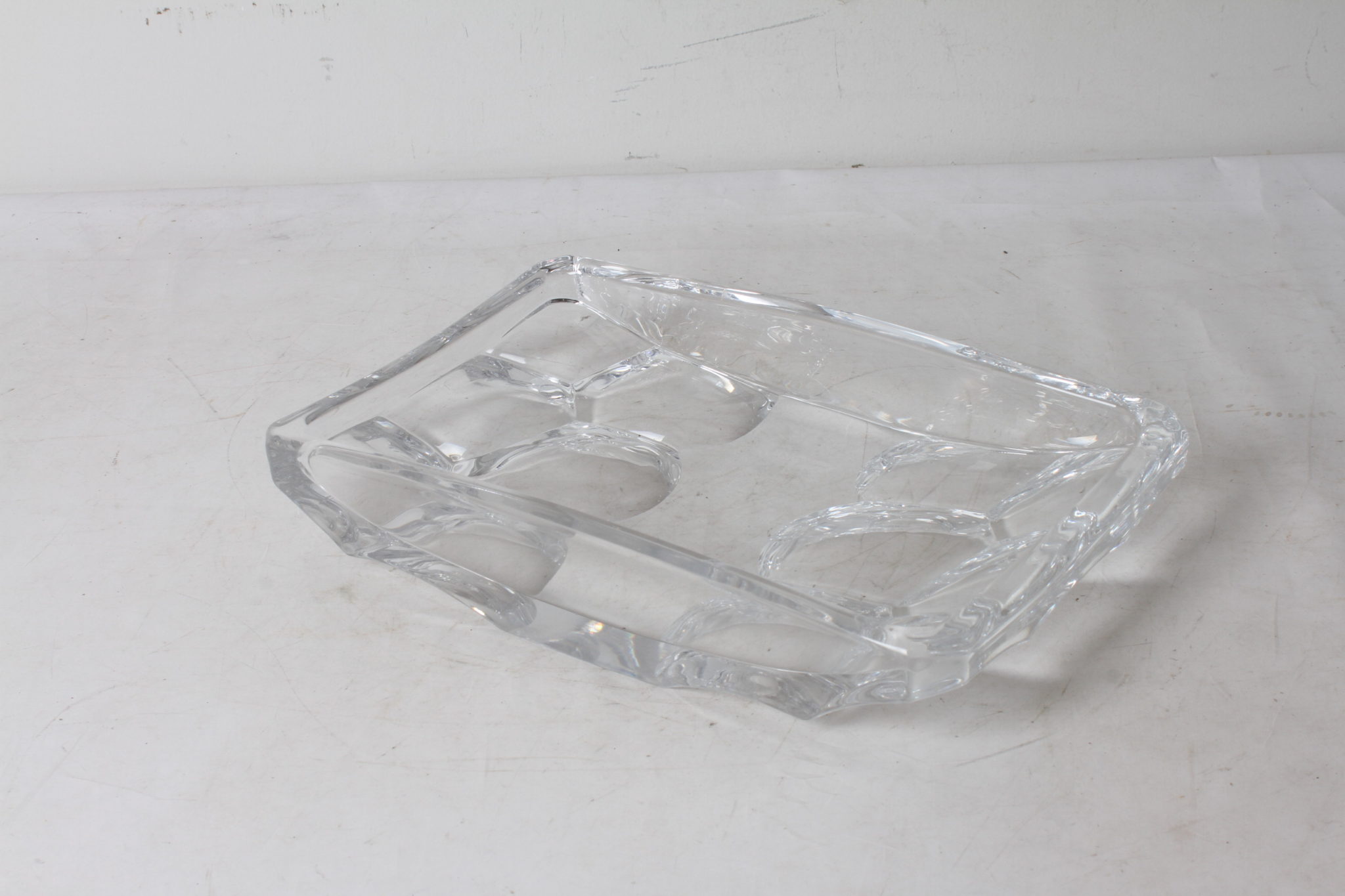 Centre de table en cristal