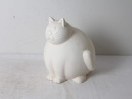 Grande figurine de chat en céramique - GILDE