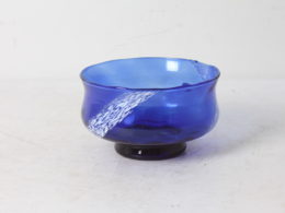 Coupe vintage en verre soufflé