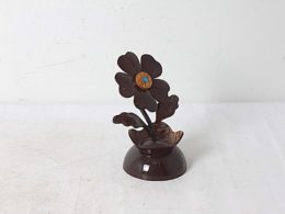 Fleur décorative en noix de coco