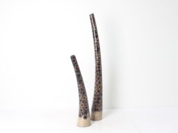 Paire de vases au design moderne et élégant