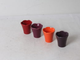 Tasses expresso colorées