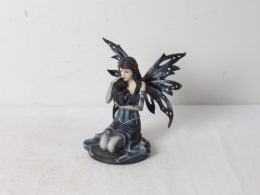 Figurine Fée et chat mystique