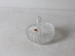 Bonbonnière vintage en cristal
