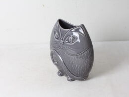 Beau vase chat en céramique