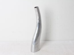 Soliflore en métal sculpté
