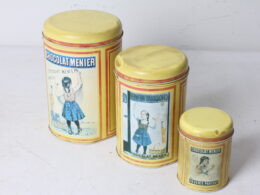 3 Boites collector Chocolat Menier
