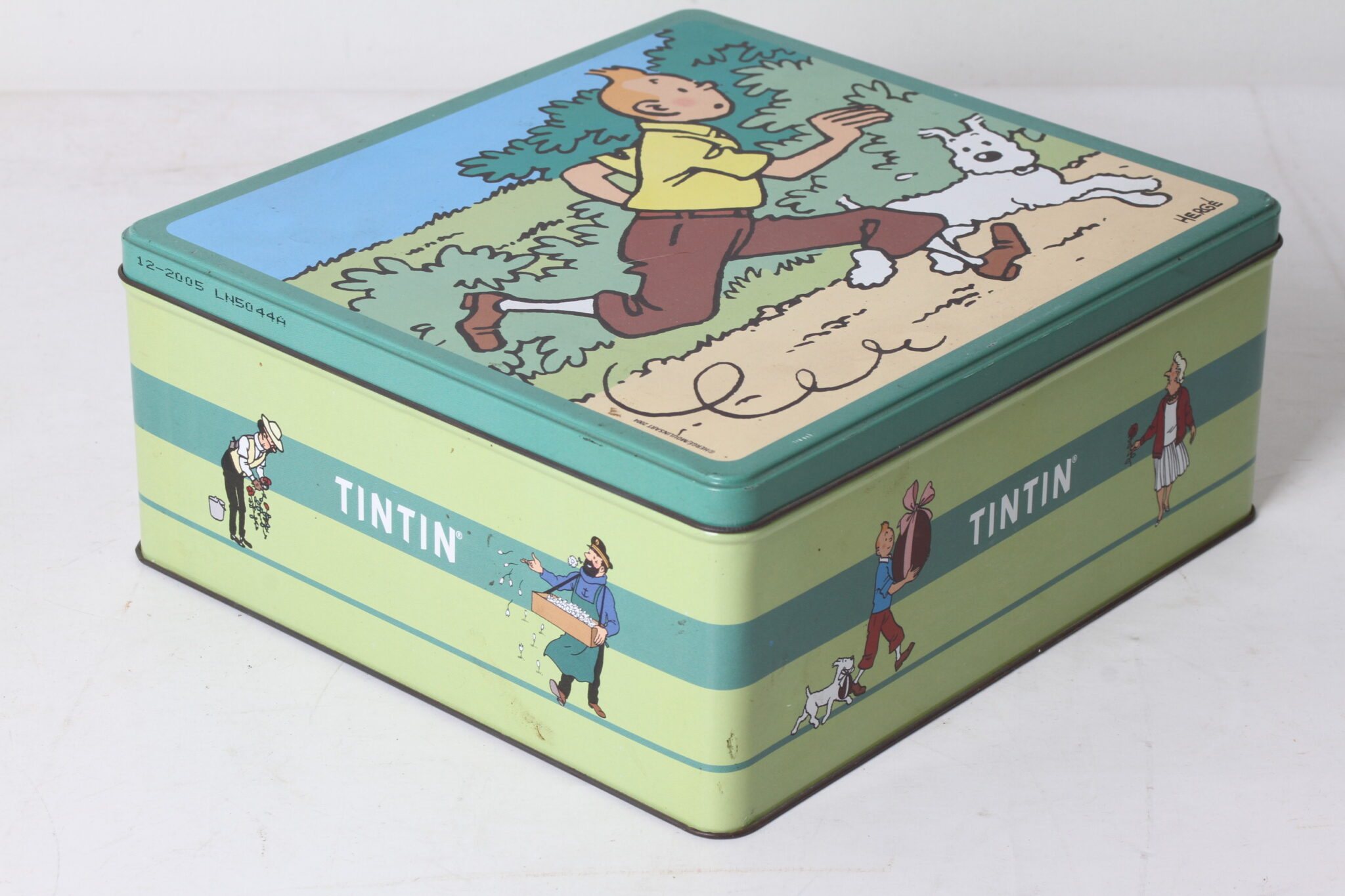 Boîte à biscuits en métal Tintin – Image 2