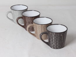 Tasses a café en céramique