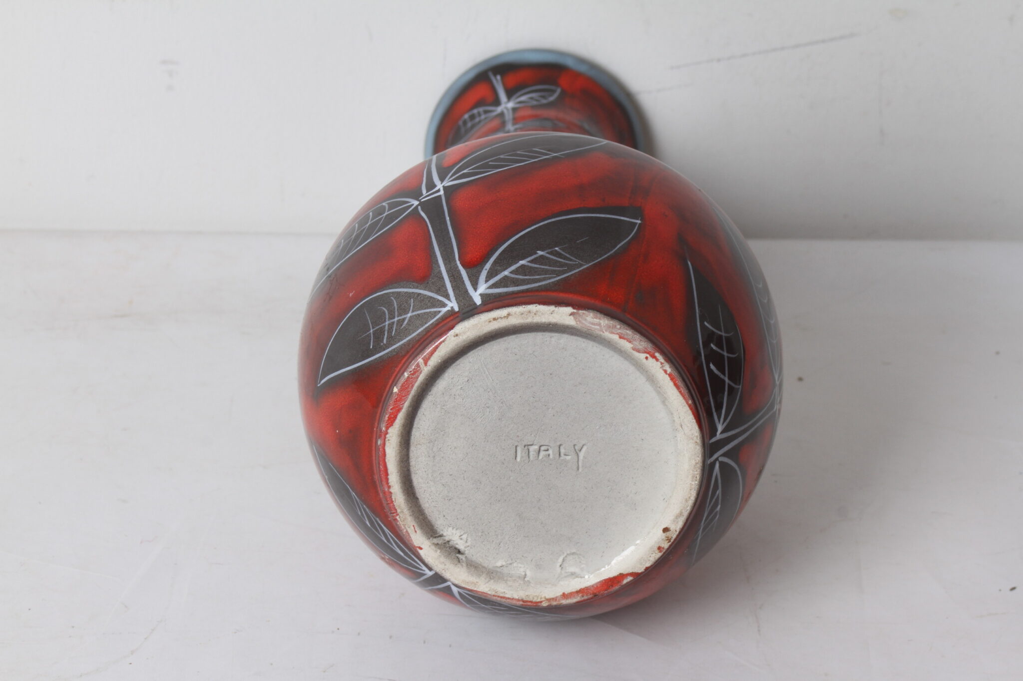 Vase en faïence rouge – Image 3