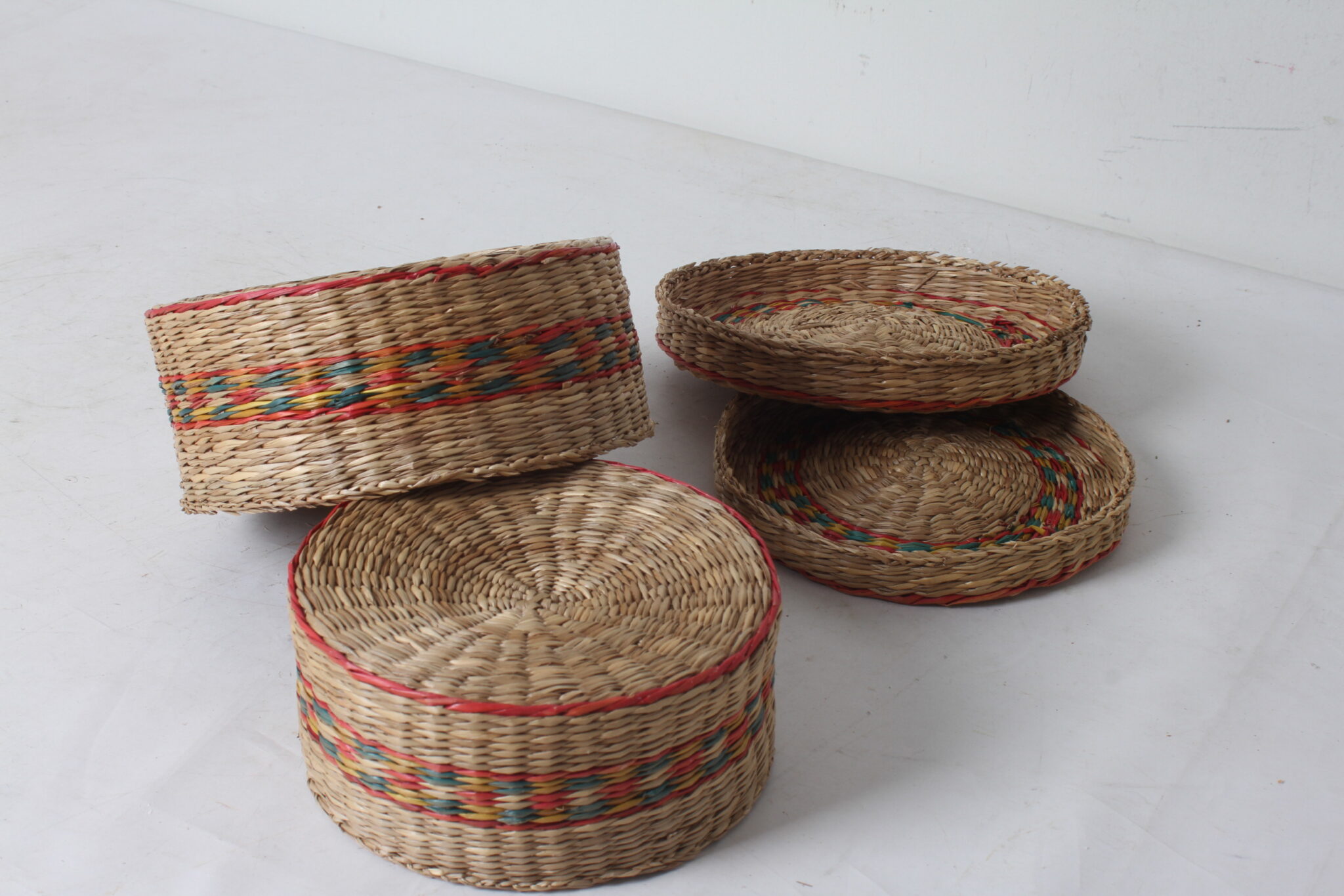 Paniers vintage en osier – Image 3