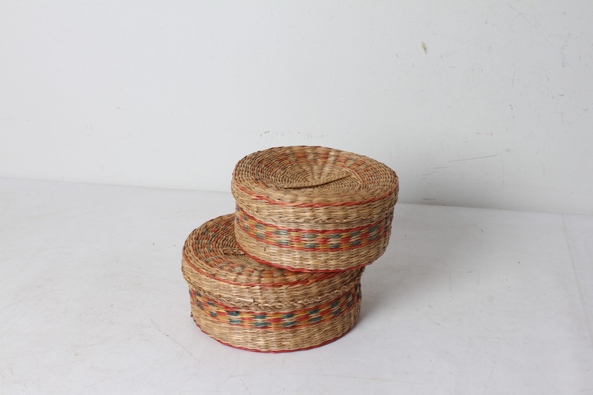 Paniers vintage en osier