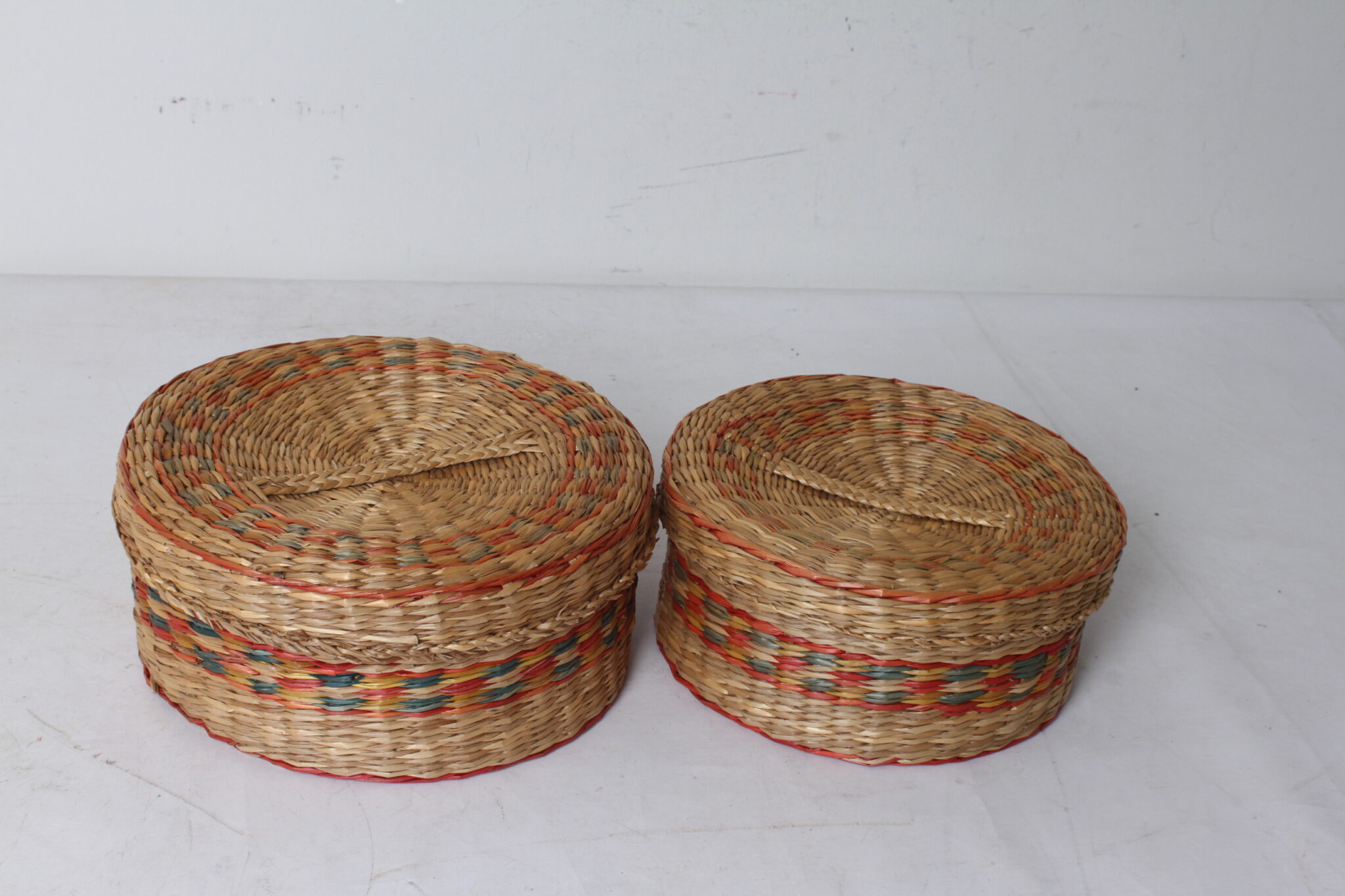 Paniers vintage en osier – Image 4