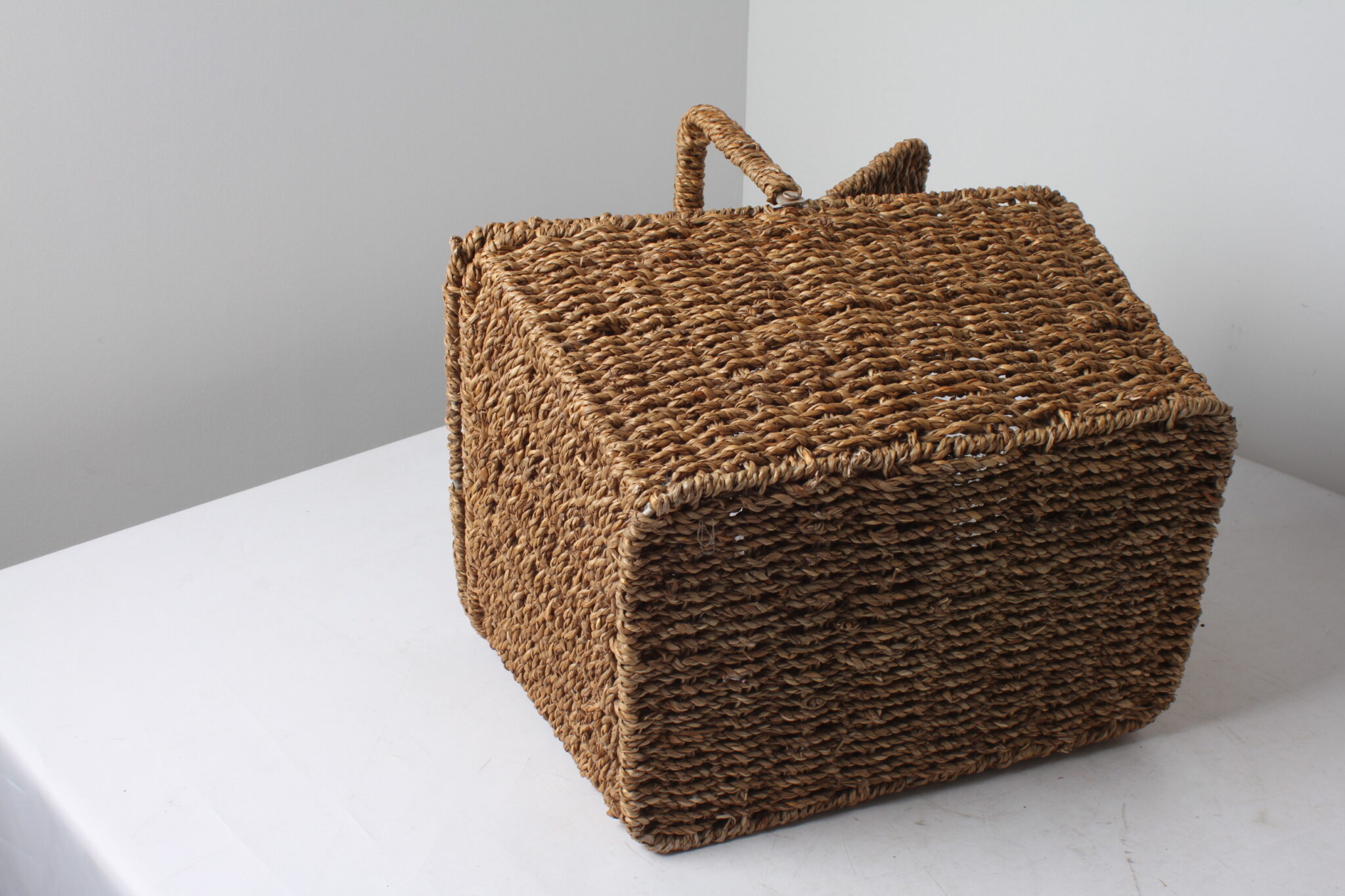 Panier double compartiment en osier – Image 4