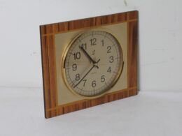 Pendule en métal doré vintage - Jaz