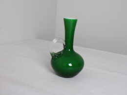 Vase soliflore vintage en verre
