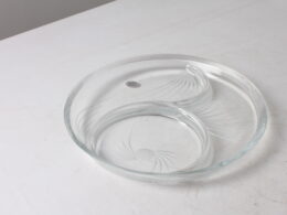 Plat de présentation en verre - R. Geiger