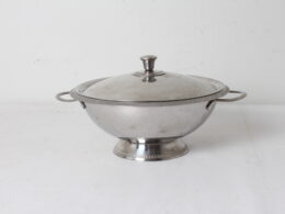 Légumier vintage en inox