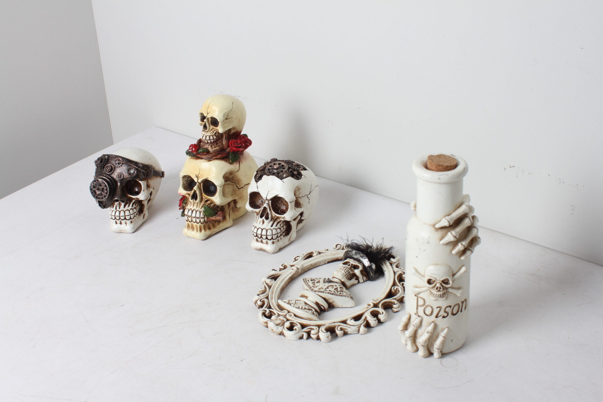 Lot de décorations Halloween Têtes de mort – Image 3