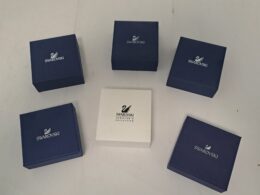 Lot de 6 boîtes Swarovski