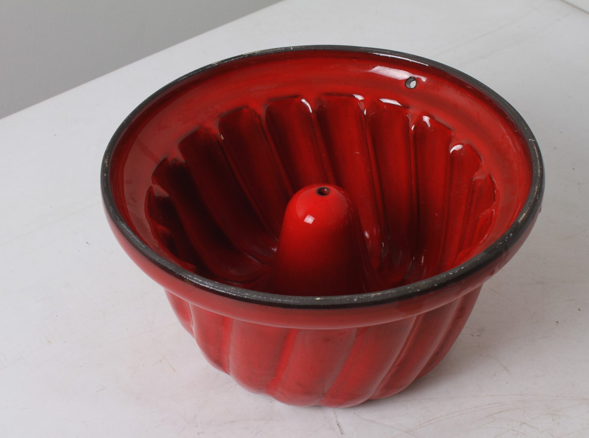 Moule à Kougelhopf en poterie vernissée – Image 3