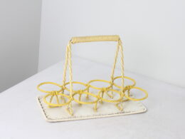 Porte verres vintage scoubidou