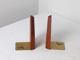 Paire de serre livres vintage Bloco-Design