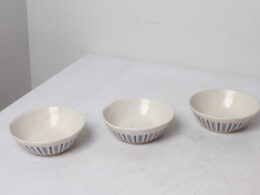 Coupelles en poterie
