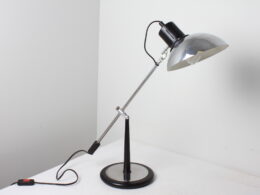 Lampe de bureau vintage en métal