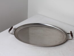 Plateau de service en inox Jean Couzon