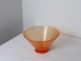 Saladier en plastique orange